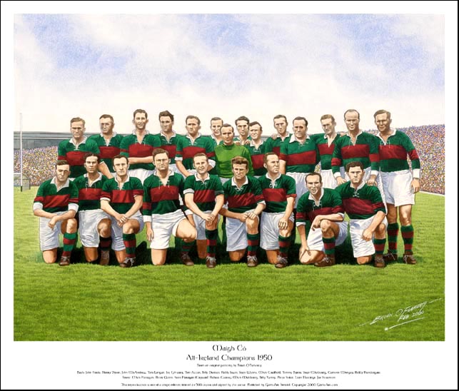 Down All-Ireland Senior Football Champions 1960 GAA Print 